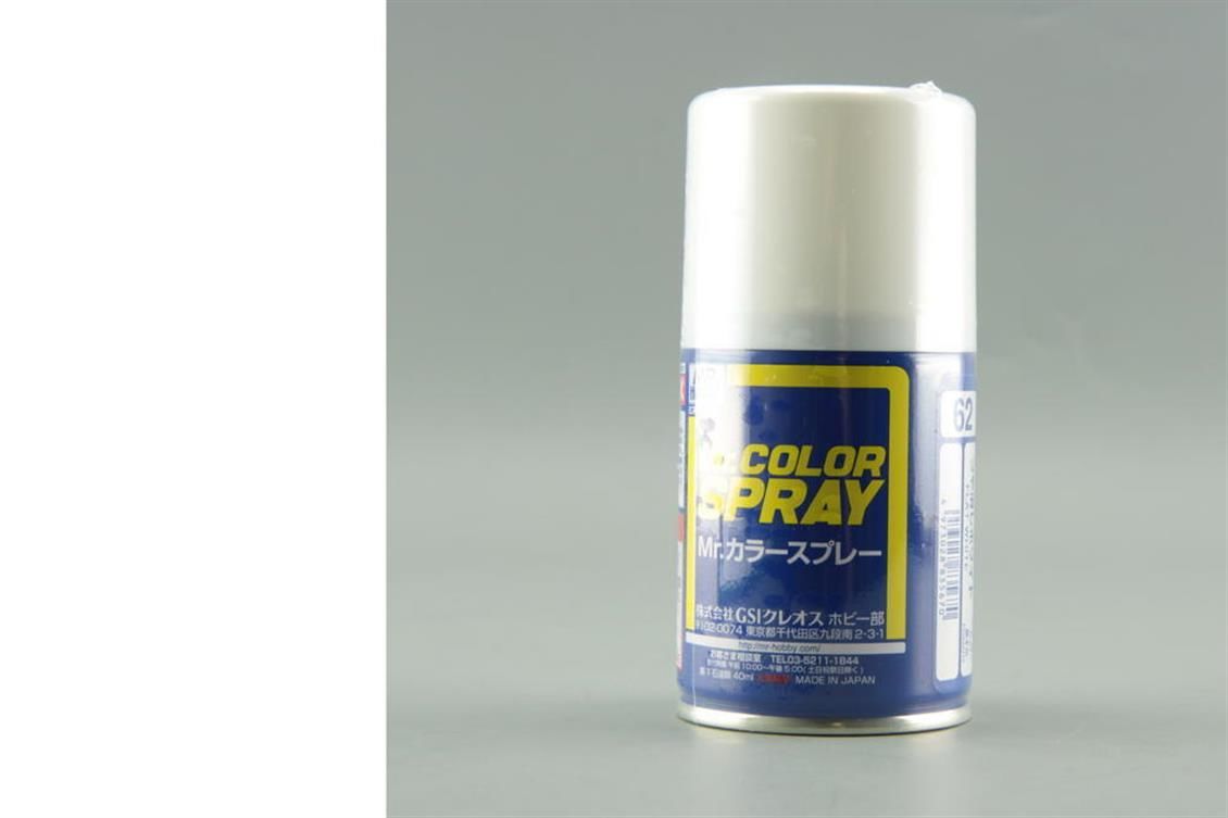 Gunze S062 100 ml. Flat White, Sprey Mr.Color Serisi Maket Boyası