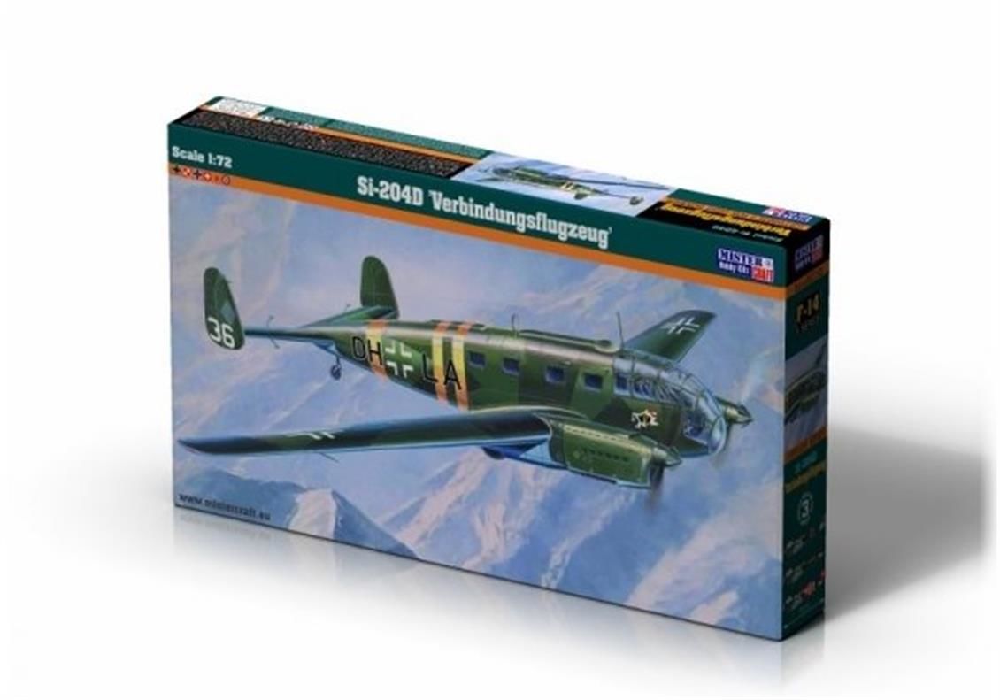Mistercraft F014 1/72 Si-204 Nakliye Uçağı Demonte Plastik Maketi