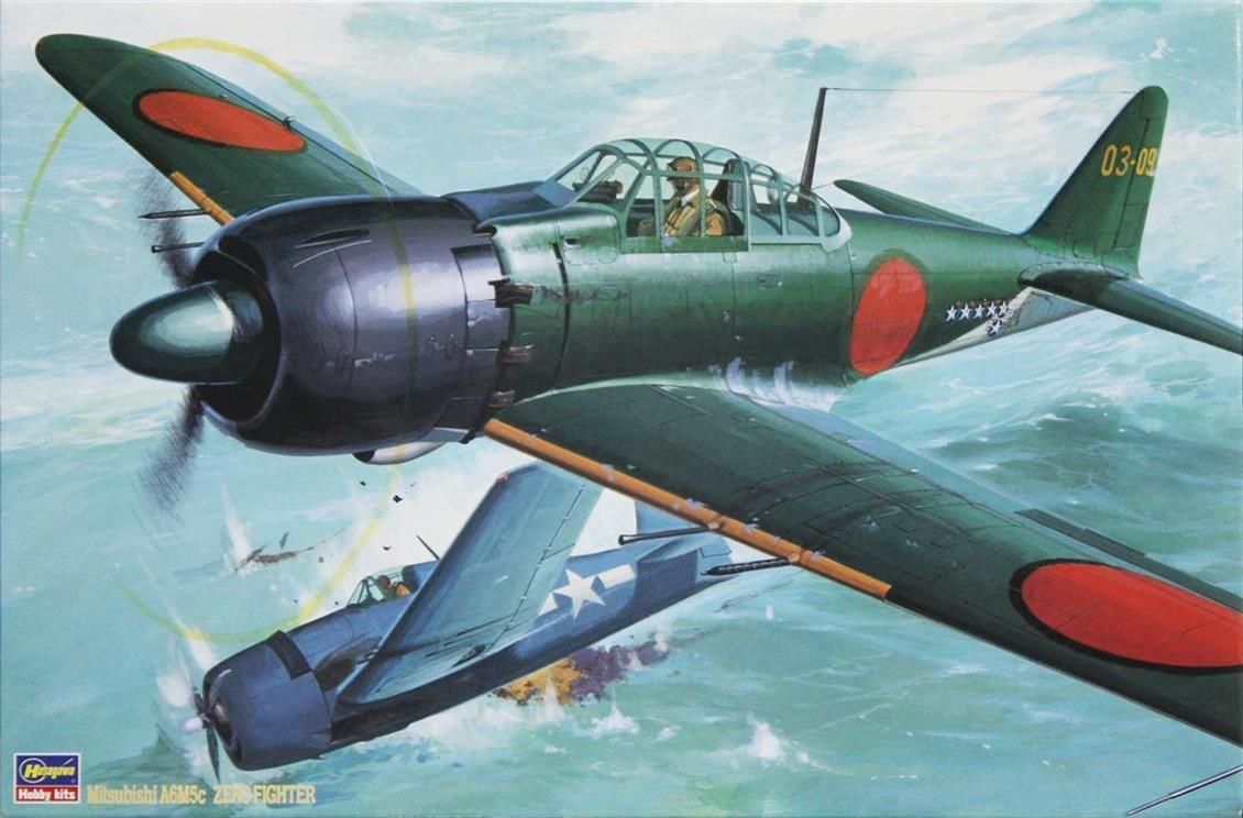 Hasegawa ST4 08054 1/32 Ölçek Mitsubishi A6M5c Zero Savaş Uçağı Plastik Model Kiti