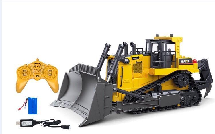 Huina 1569 1/16 Ölçek, Buldozer, 9 Kanal Uzaktan Kumandalı İş Makinası