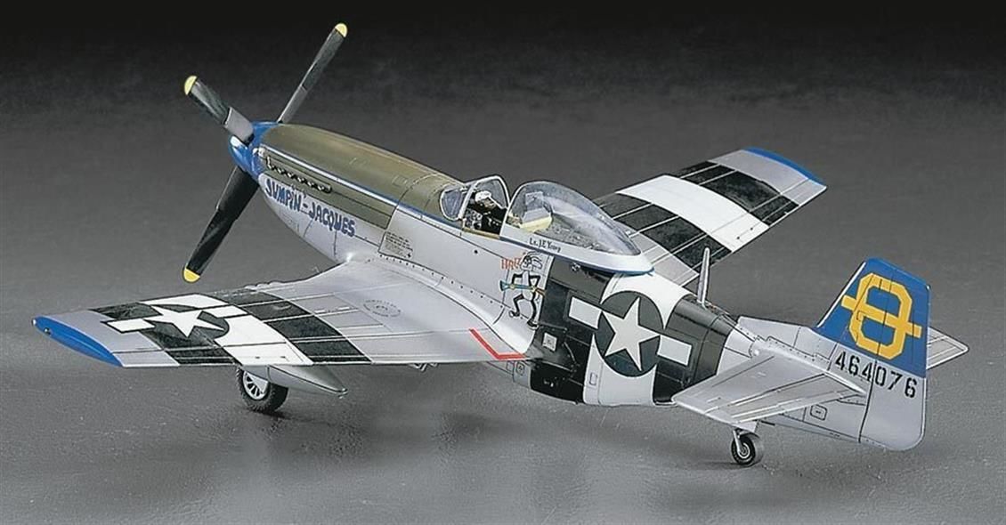 Hasegawa JT30 09130 1/48 Ölçek P-51D Mustang Savaş Uçağı Plastik Model Kiti