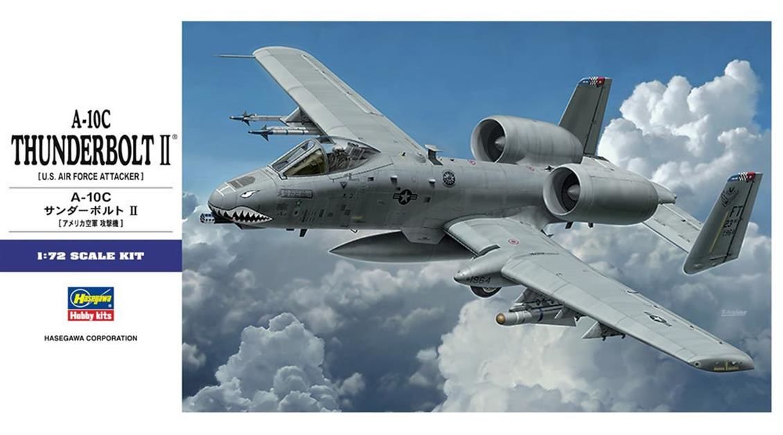 Hasegawa E43 01573 1/72 Ölçek A-10C Thunderbolt II Savaş Uçağı Plastik Model Kiti
