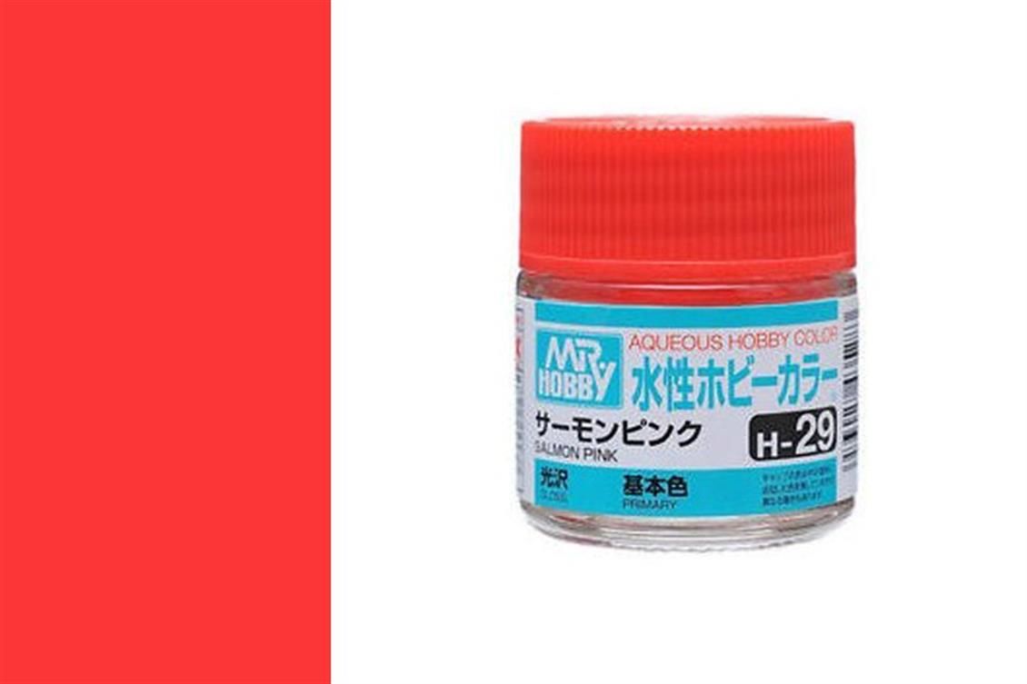Gunze H029 10 ml. Salmon Pink, Aqueous Serisi Maket Boyası