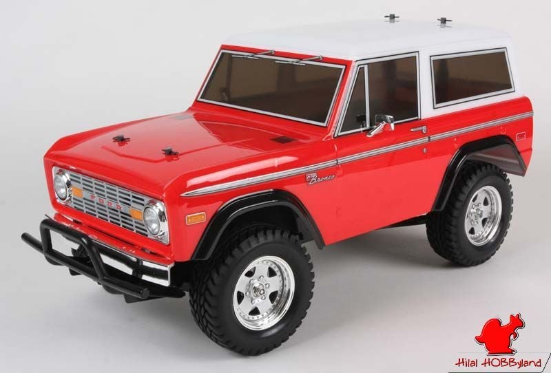Tamiya 1/10 1973 Ford Bronco Clear Body Set - Boyasız Şeffaf Kaporta