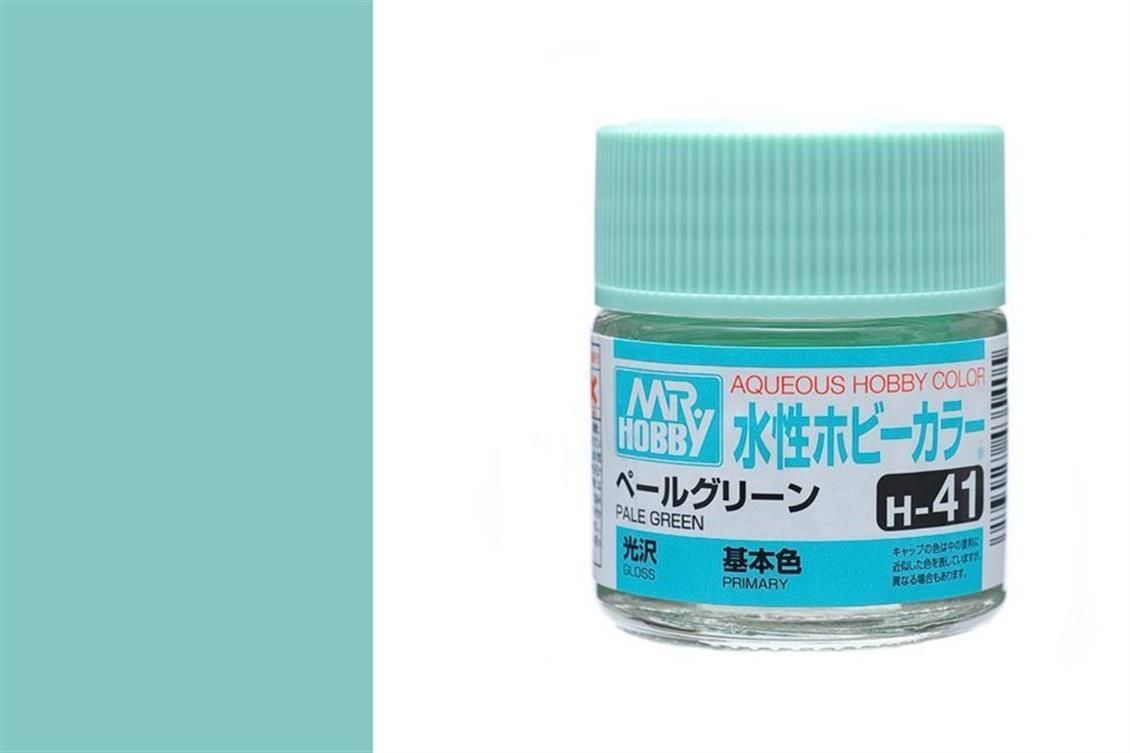 Gunze H041 10 ml. Pale Green, Aqueous Serisi Maket Boyası