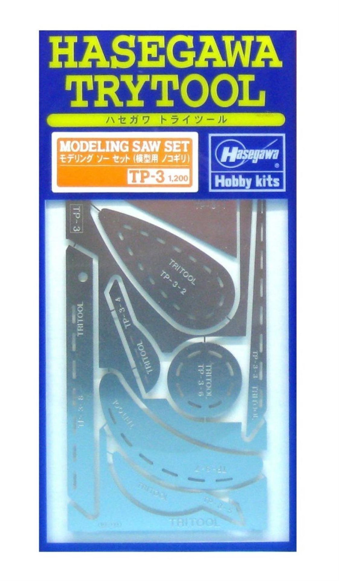 Hasegawa TP3 71103 Detay Açma Testere Seti-A (Karışık)
