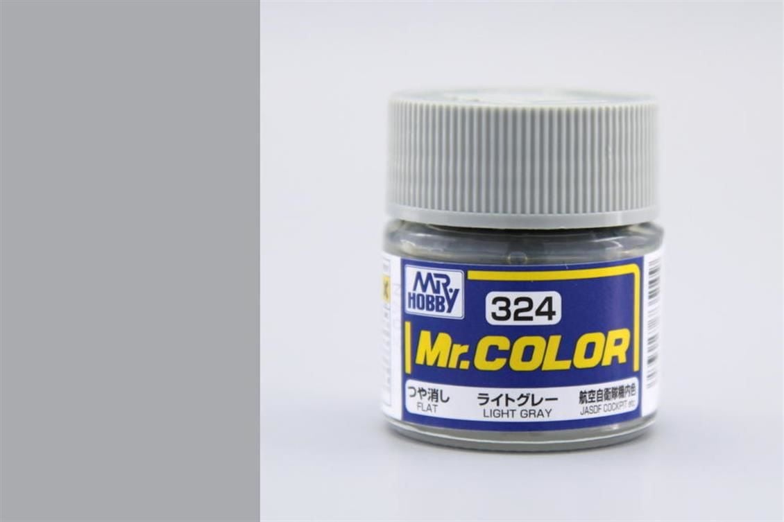 Gunze C324 10 ml. Light Gray, Mr.Color Serisi Maket Boyası
