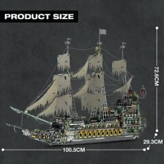 The Flying Dutchman  Hayalet Gemi Puzzle Maket