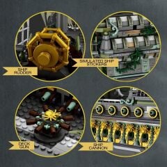 The Flying Dutchman  Hayalet Gemi Puzzle Maket