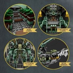 The Flying Dutchman  Hayalet Gemi Puzzle Maket