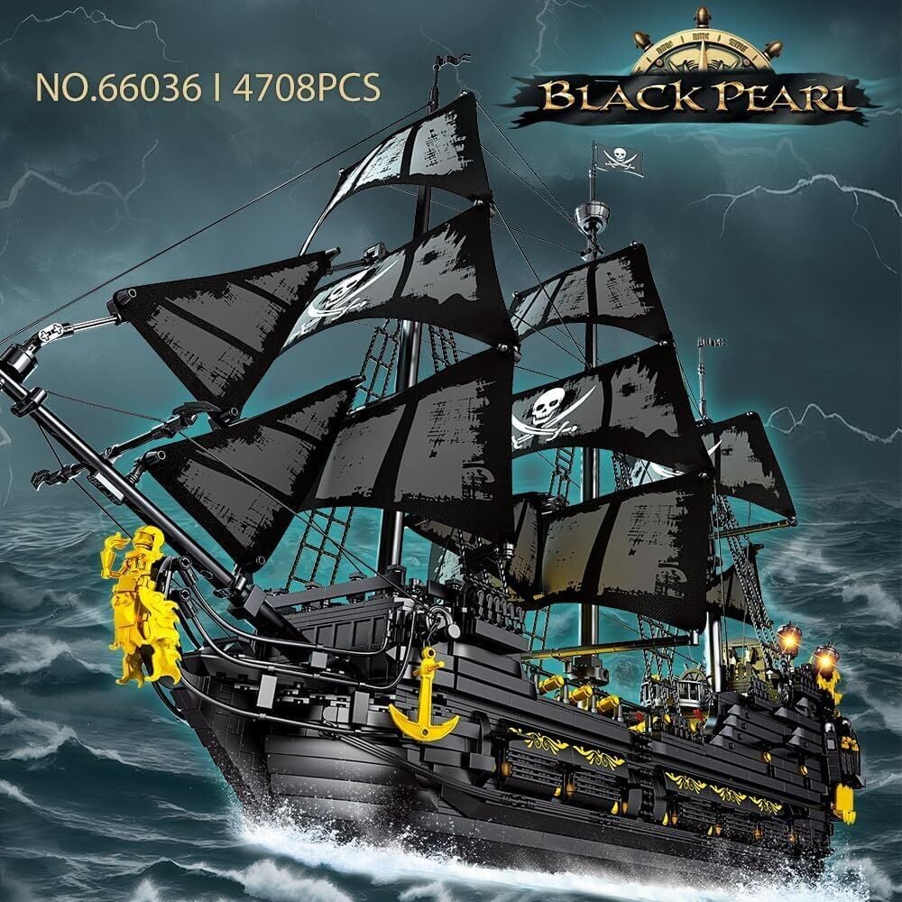 The Black Pearl Korsan Gemisi Puzzle Maket
