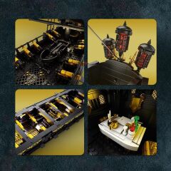 The Black Pearl Korsan Gemisi Puzzle Maket