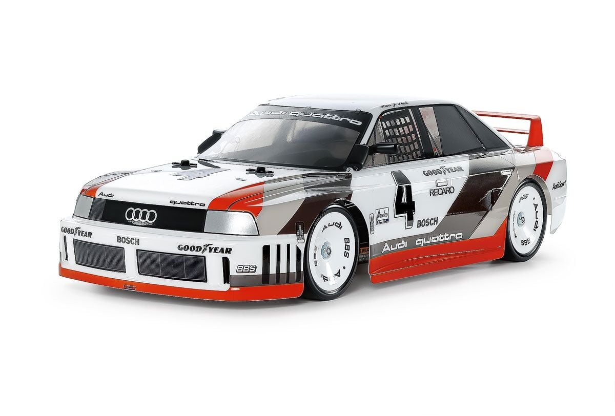 TAMİYA 1/10 Rc Audi 90 Quattro Racing (TT-02 Chassis) KİT DEMONTE