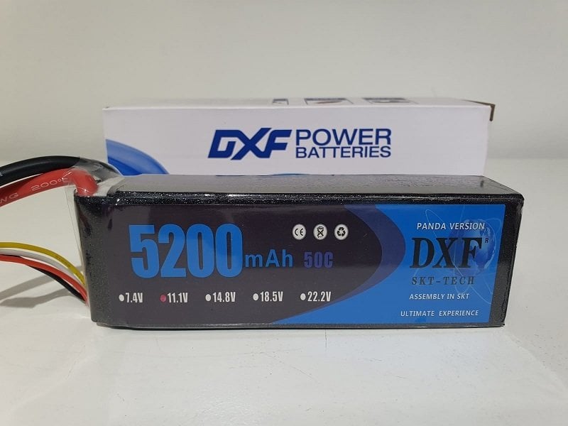 11.1V 3S 5200mah 80C Softcase Lipo Batarya