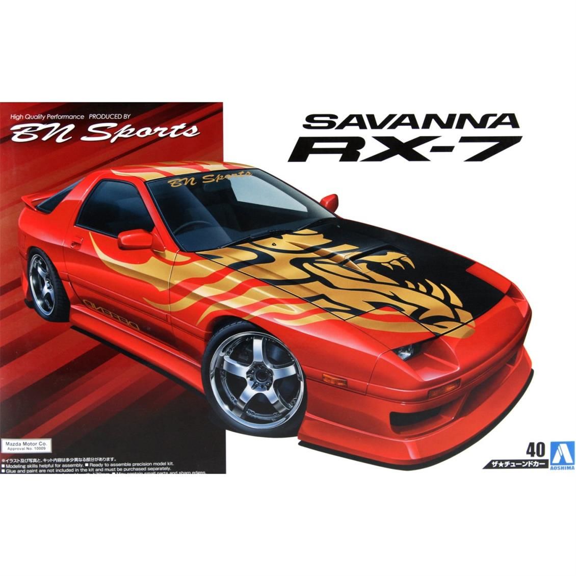 05449 1/24 BNSPORTS FC3S RX-7 89