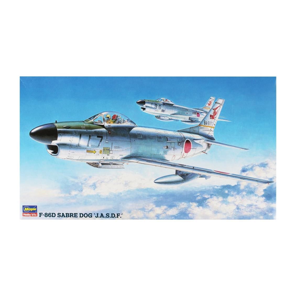 Hasegawa BP4 51404 1/72 Ölçek F-86D Sabre Dog (J.A.S.D.F.) Savaş Uçağı Plastik Model Kiti