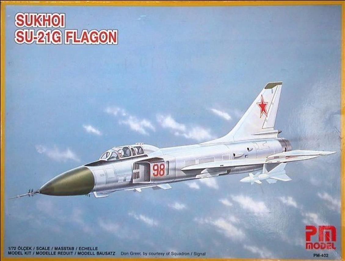 PM Model 401 1/72 SU-15 TM ( Flagon ) Önleme Uçağı Demonte Plastik Maketi