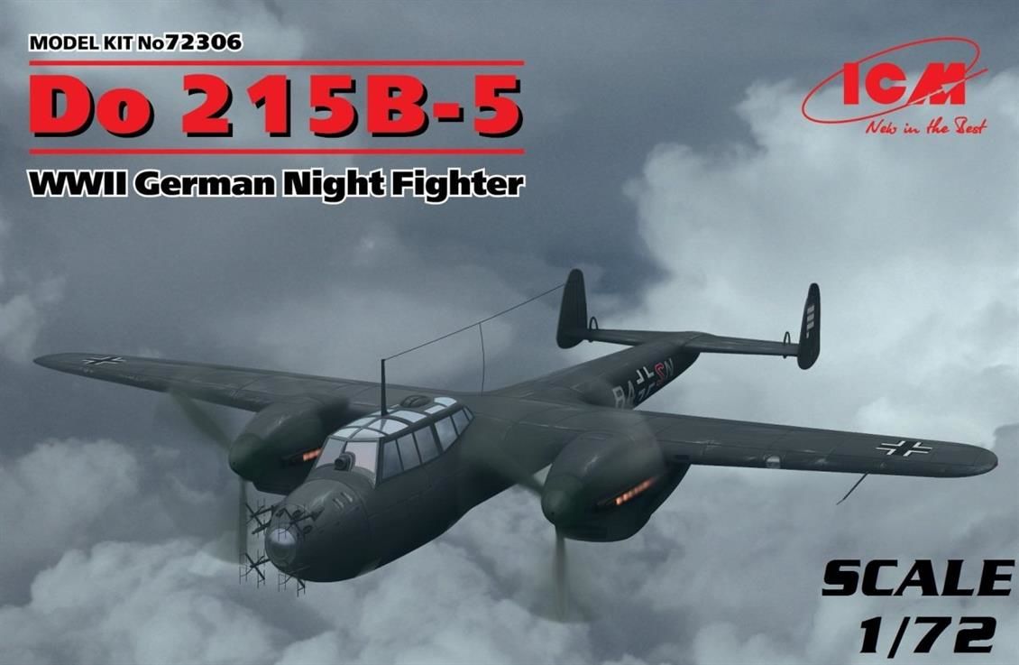 72306 Do 215B-5, WWII German Night Fighter Do 215B