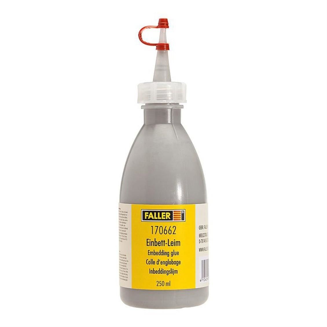 Faller 170662 Ray Balastı Yapıştırıcısı, Gri Renkli, 250 Gram