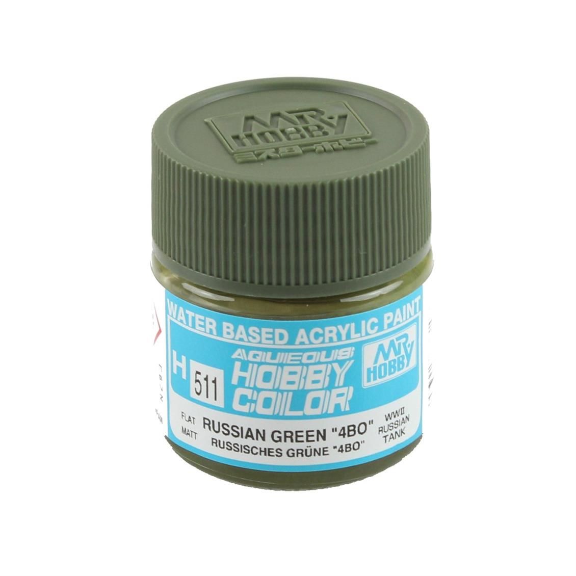 Gunze H511 10 ml. Russian Green (4BO), Aqueous Serisi Maket Boyası
