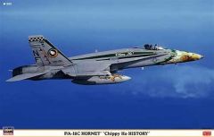 Hasegawa 00909 1/72 Ölçek F/A-18C Hornet (Chippy Ho History) 3 Kits in One Box (Limited Edition) Savaş Uçağı Plastik Model Kiti