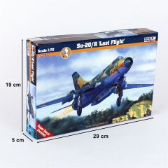 Mistercraft D013 1/72 Su-20R (Son Uçuş) Savaş Uçağı Demonte Plastik Maketi
