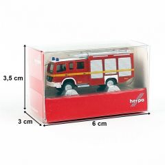 Herpa 66747 1/87 Ölçek MB Atego HLF 20 İtfaiye, Sergilemeye Hazır Model Araç