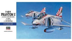 Hasegawa E36 01566 1/72 Ölçek F-4B/N Phantom II Savaş Uçağı Plastik Model Kiti