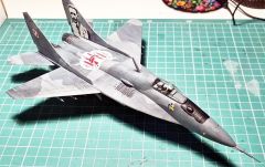 Mistercraft D020 1/72 MIG-29 izd. 9-12 Fulcrum Savaş Uçağı Demonte Plastik Maketi