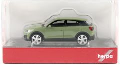 Herpa 038676-004 1/87 Ölçek Audi Q2,  Yeşil, Sergilemeye Hazır Model Araç