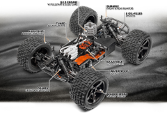 HPI Bullet ST 3.0 Rtr 1/10 2.4Ghz Waterproof