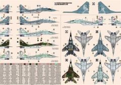 Mistercraft D022 1/72 MIG-29M 23rd AFB Savaş Uçağı Demonte Plastik Maketi