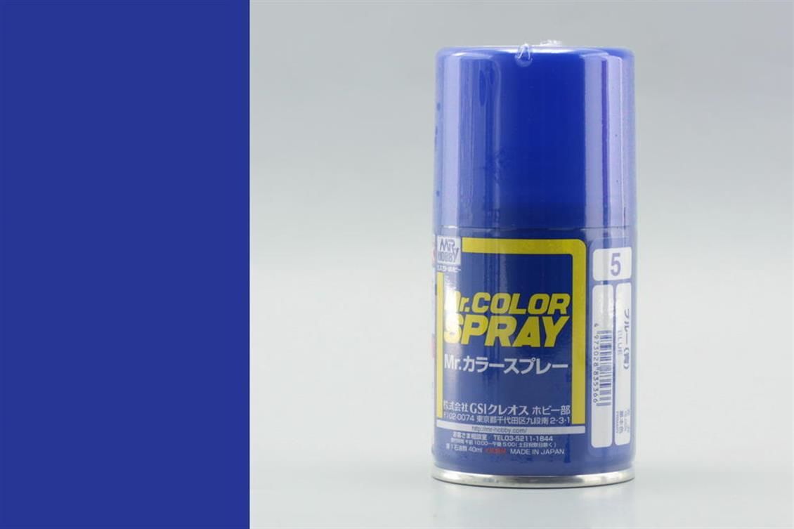 Gunze S005 100 ml. Blue, Sprey Mr.Color Serisi Maket Boyası