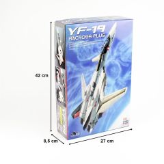 Hasegawa MC01 65651 1/48 Ölçek YF-19 Macross Plus, Macross-Robotech TV Serisi, Bilim Kurgu Plastik Model Kiti