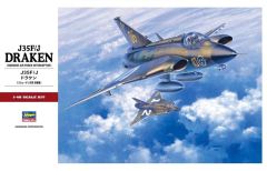 Hasegawa PT41 07241 1/48 Ölçek J35F/J Draken Savaş Uçağı Plastik Model Kiti