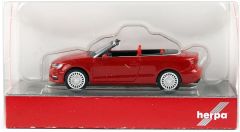Herpa 038300-002 1/87 Ölçek Audi A3 Cabrio, Kırmızı, Sergilemeye Hazır Model Araç