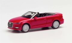 Herpa 038300-002 1/87 Ölçek Audi A3 Cabrio, Kırmızı, Sergilemeye Hazır Model Araç