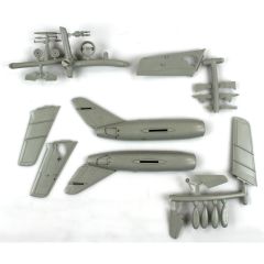 Mistercraft D029 1/72 Yakovlev Yak-6 LNB Savaş Uçağı Demonte Plastik Maketi