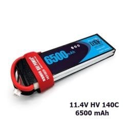 11.4V 3s 6500mah 140C Softcase HV Lipo Batarya
