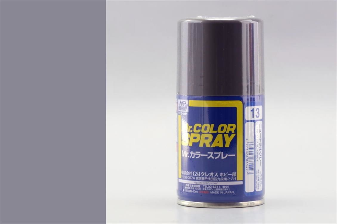 Gunze S013 100 ml. Natural Gray, Sprey Mr.Color Serisi Maket Boyası