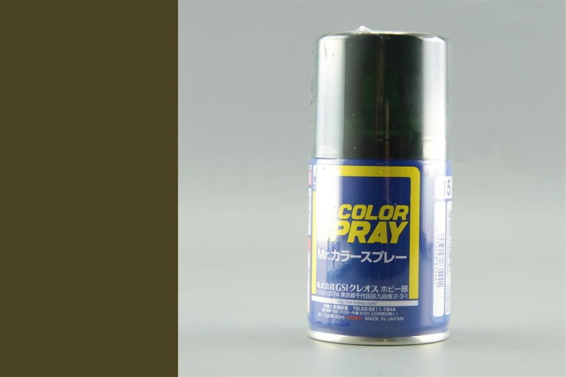 Gunze S015 100 ml. IJN Green (Nakajima), Sprey Mr.Color Serisi Maket Boyası