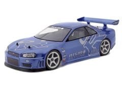 NISSAN SKYLINE R34 GT-R BODY (200mm) BOYASIZ ŞEFFAF KAPORTA