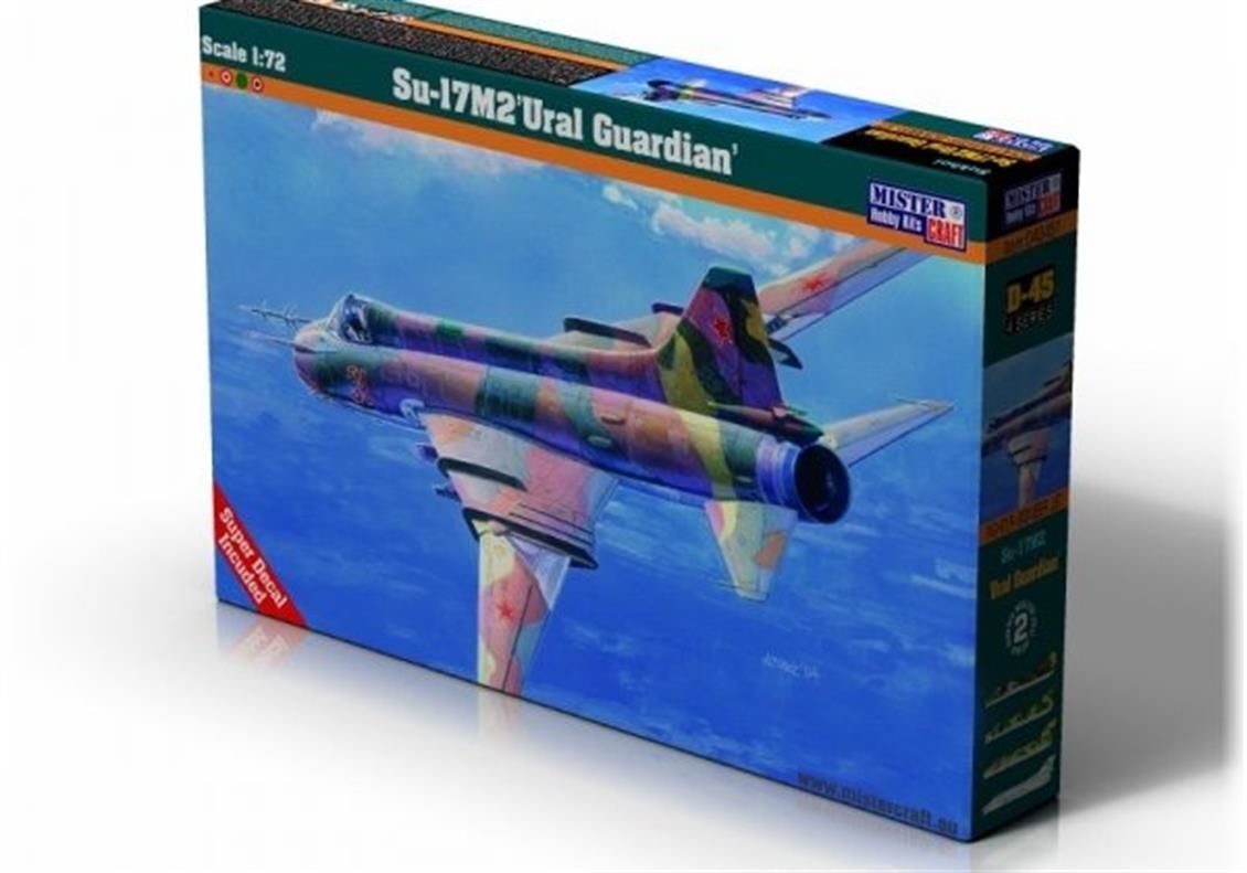 Mistercraft D045 1/72 Su-17M2 Ural Muhafızı Savaş Uçağı Demonte Plastik Maketi