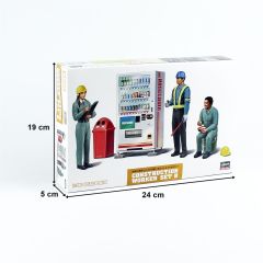 Hasegawa WM06 66006 1/35 Ölçek İnşaat İşçileri Set B, Plastik Model Kiti