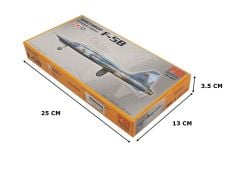 PM Model 229 1/72 Northrop F-5B Eğitim Uçağı Demonte Plastik Maketi