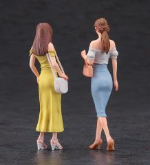 Hasegawa FC07 29107 1/24 Ölçek Hollywood Kızları Figürleri Plastik Model Kiti
