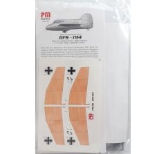 PM Model 215 1/72 DFS-194 Roket Motorlu Uçak Demonte Plastik Maketi