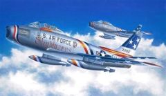 Hasegawa 9969 1/48 Ölçek F-86F-35 Sabre Skyblazers (Limited Edition) Savaş Uçağı Plastik Model Kiti