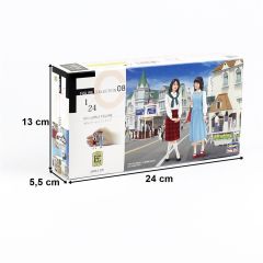 Hasegawa FC08 29108 1/24 Ölçek 80 li Yılların Kızları Figürleri Plastik Model Kiti