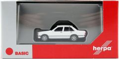 Herpa 29001 1/87 Ölçek Opel Rekord E, Beyaz, Sergilemeye Hazır Model Araç
